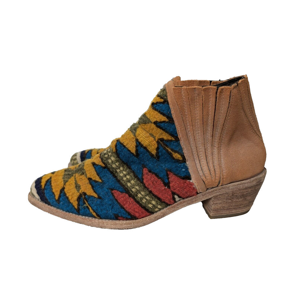 Free People Farylrobin Aztec Booties, 9
